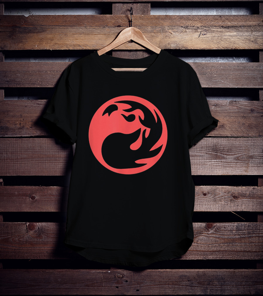 Red Mana Symbol Magic TCG Gathering Mana Symbols T-Shirt