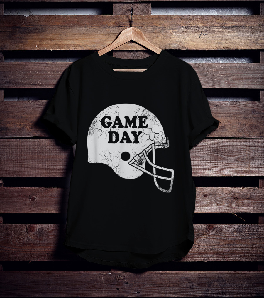 Game Day Football Helmet T-Shirt