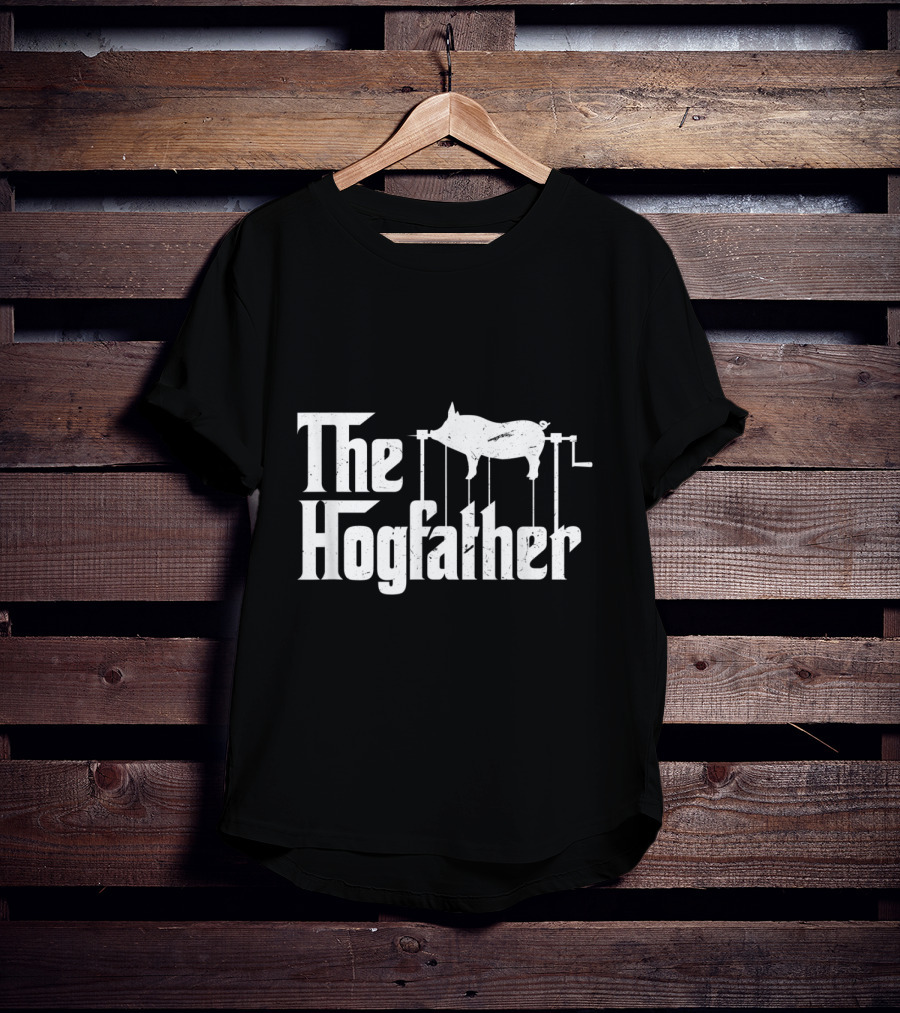 The Hogfather Barbecue Chef Funny BBQ Grill Master Godfather T-Shirt