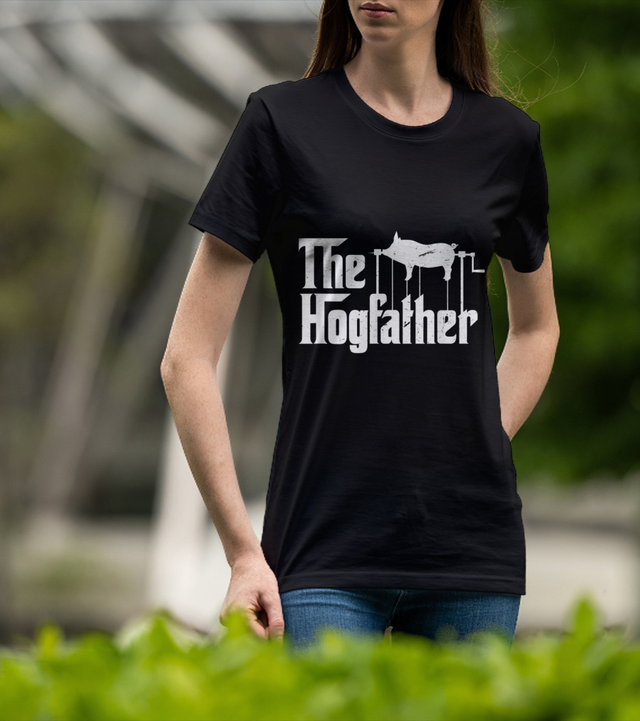 The Hogfather Barbecue Chef Funny BBQ Grill Master Godfather T-Shirt