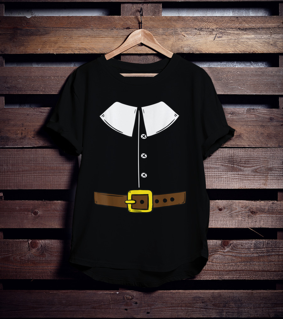 Funny Thanksgiving Pilgrim Costume T-Shirt