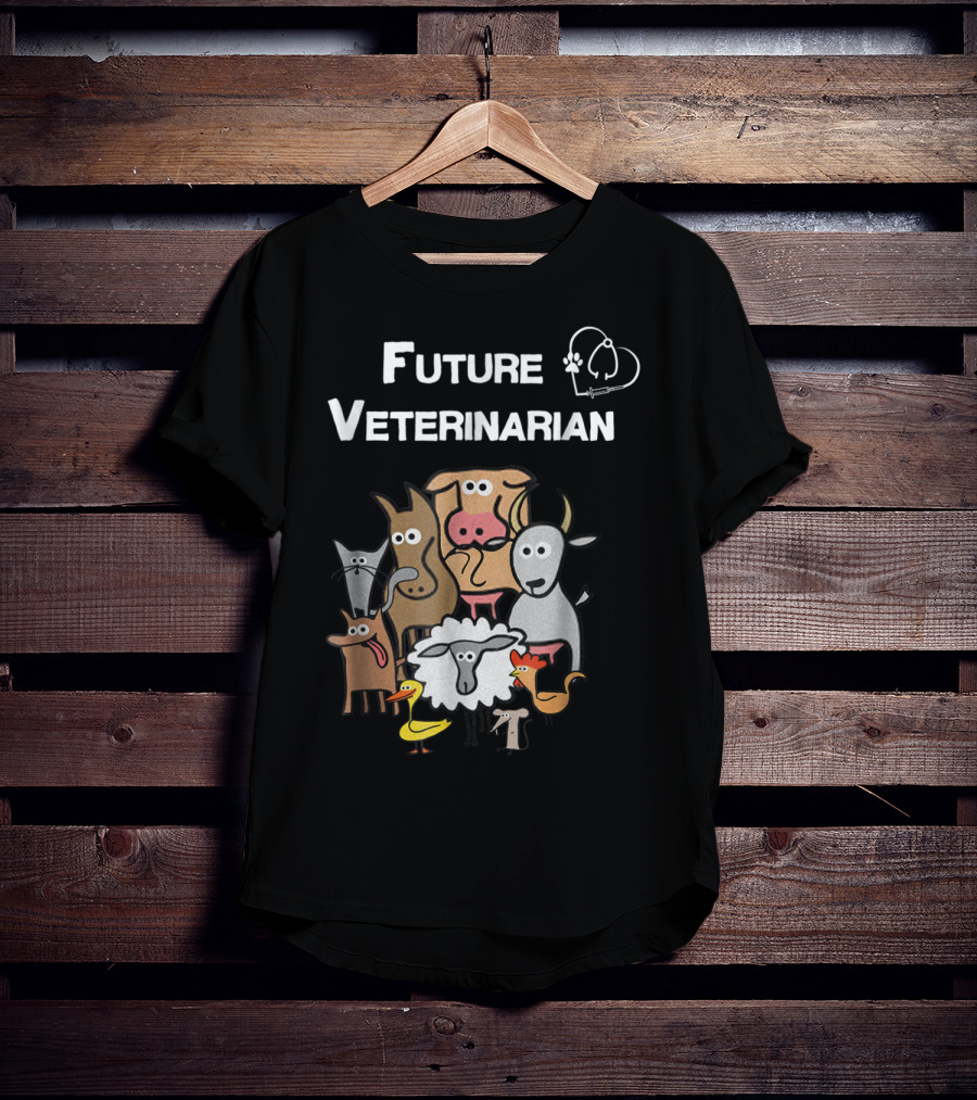Future Veterinarian Animal Group T-Shirt