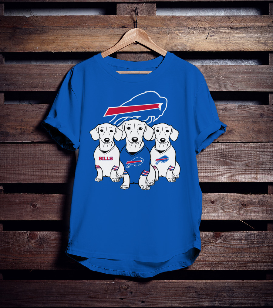 Bills Buffalo Dachshund  T-Shirt
