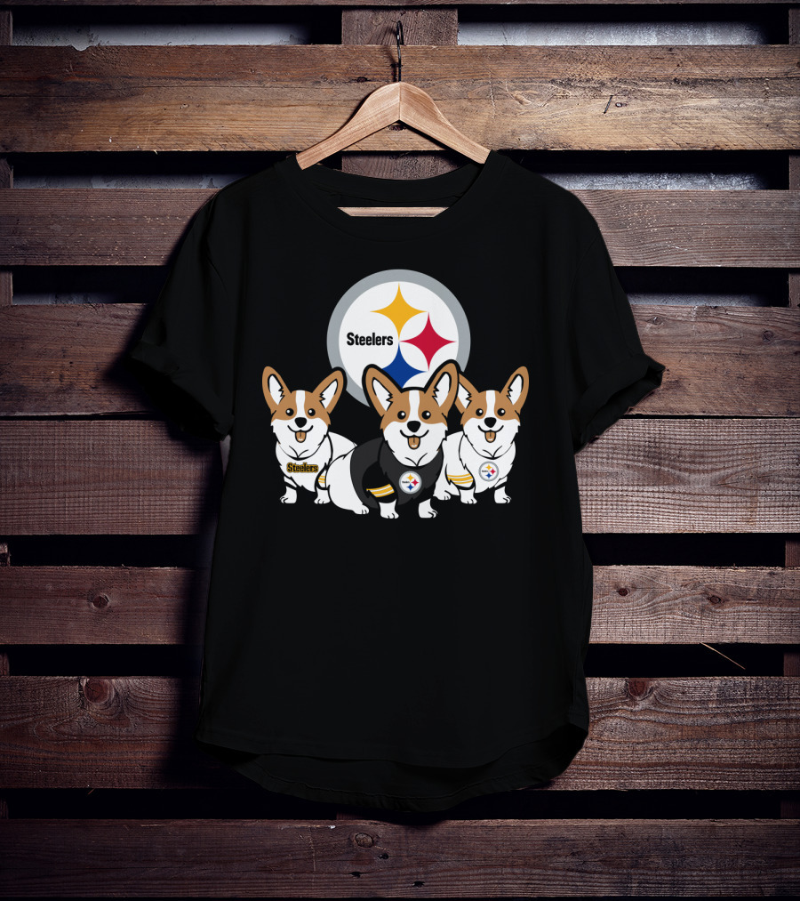 Steelers CorgiTrio T-Shirt