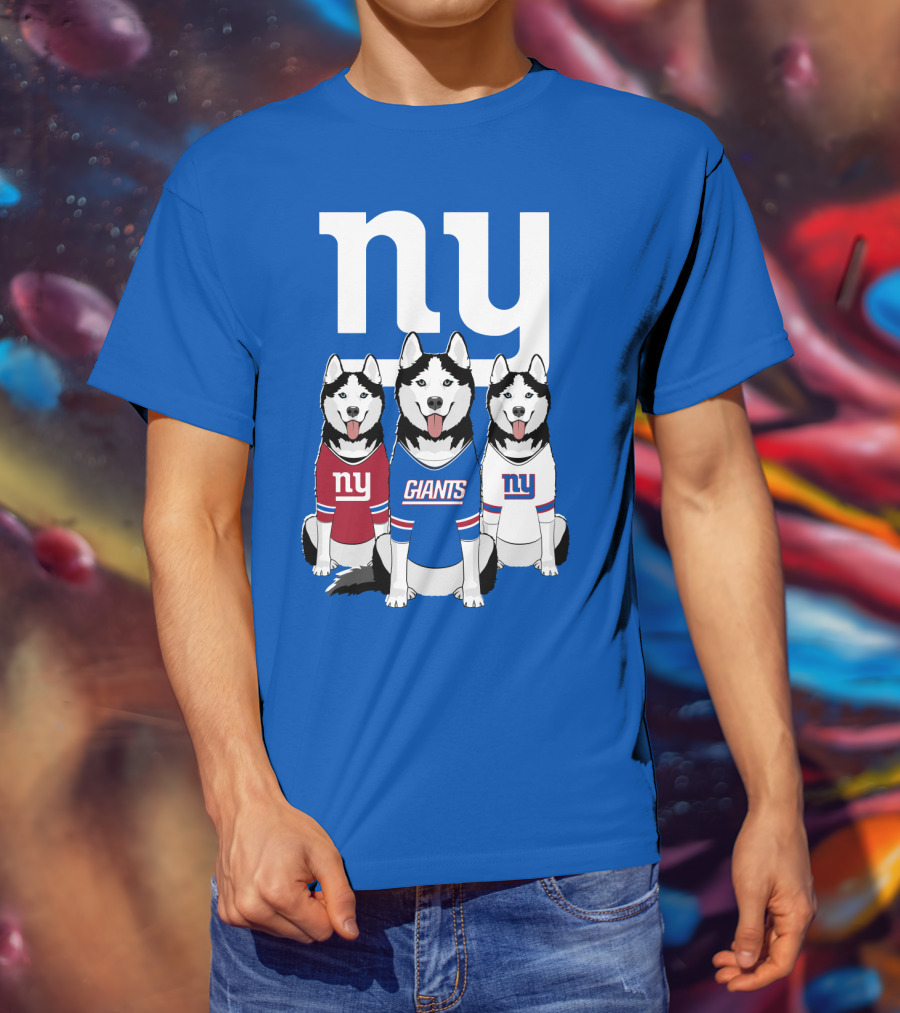 New York Giants Huskie T-Shirt