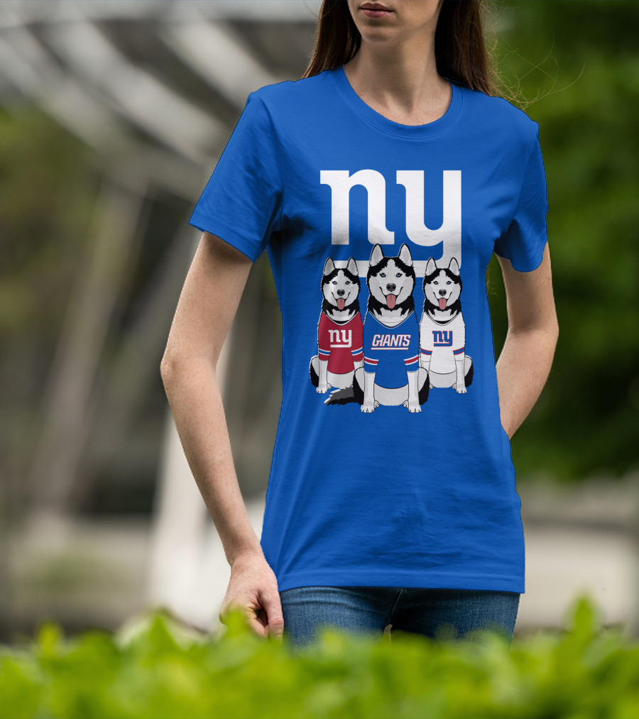 New York Giants Huskie T-Shirt