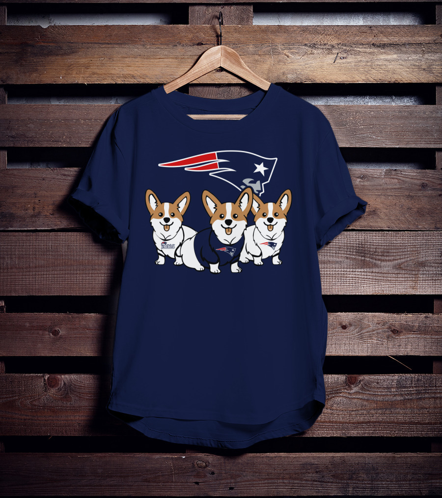 Patriots Corgi T-Shirt