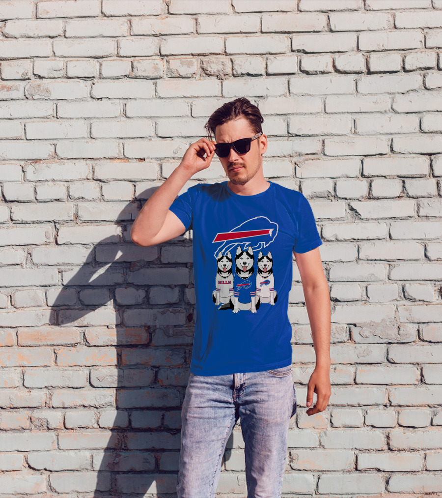 Bills Buffalo Husky Trio T-Shirt
