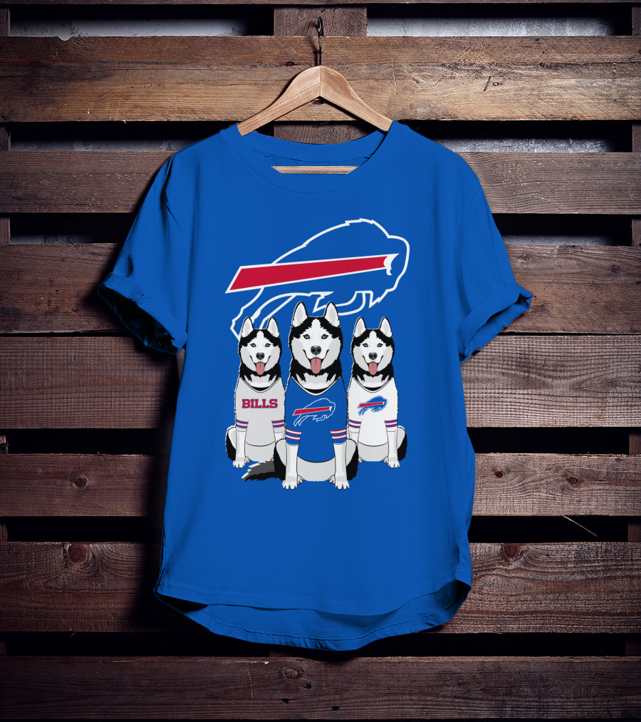 Bills Buffalo Husky Trio T-Shirt