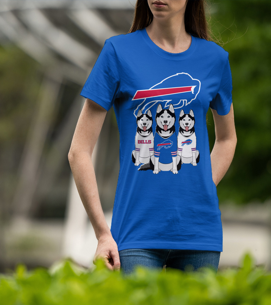 Bills Buffalo Husky Trio T-Shirt