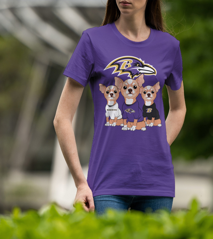 Ravens Chihuahua T-Shirt