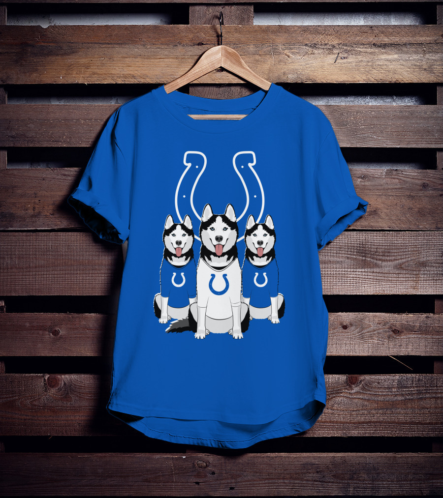 Indianapolis Colts Husky Trio T-Shirt