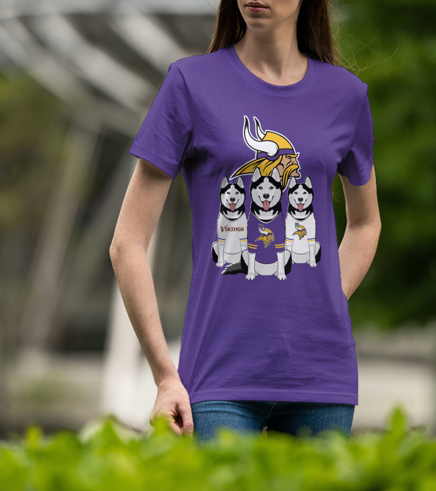 Minnesota Vikings Husky Trio T-Shirt