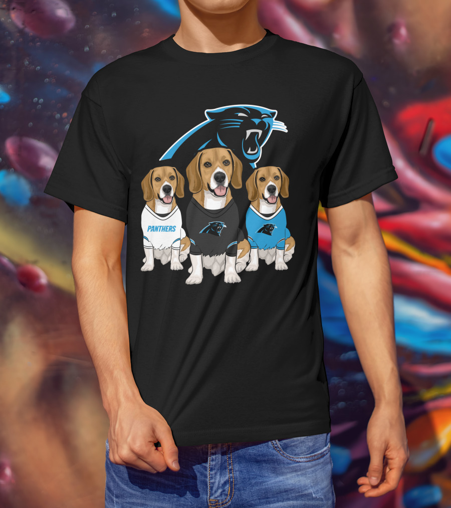 Panthers Beagle T-Shirt