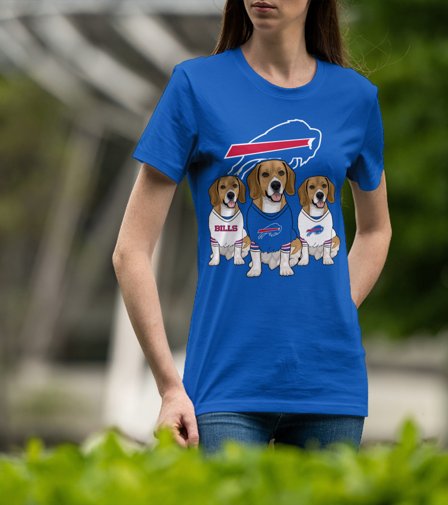 Buffalo Bills Beagle Trio T-Shirt