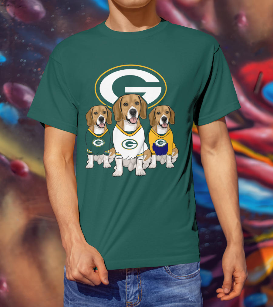 Packers Beagle Dog T-Shirt