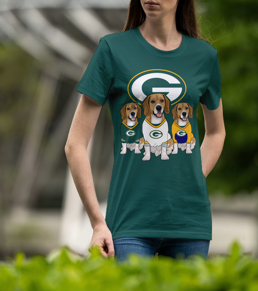 Packers Beagle Dog T-Shirt