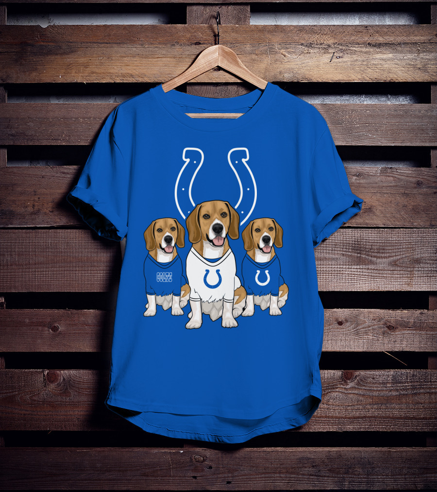 Indianapolis Colts Beagle Trio T-Shirt