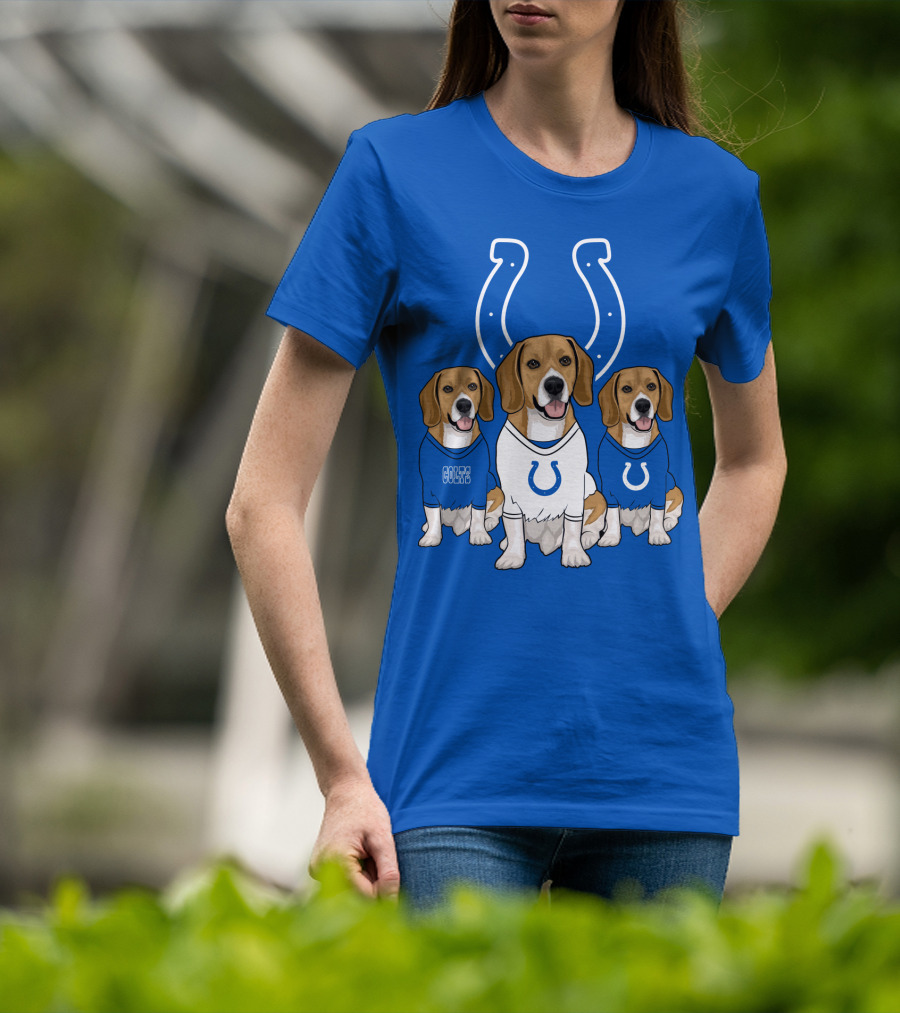 Indianapolis Colts Beagle Trio T-Shirt
