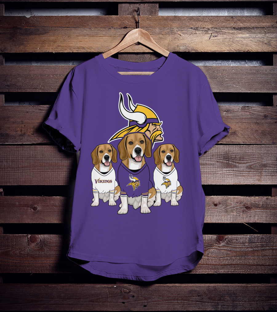 Vikings Beagle Trio T-Shirt
