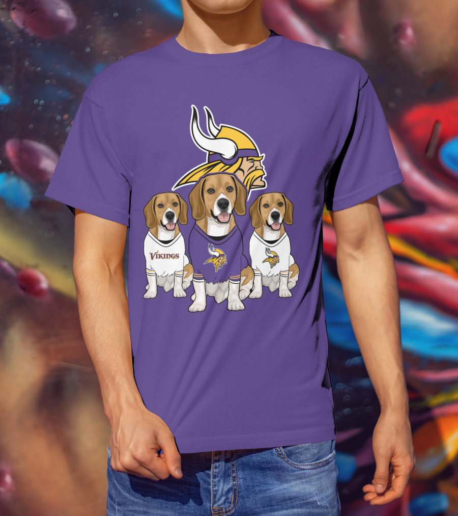 Vikings Beagle Trio T-Shirt