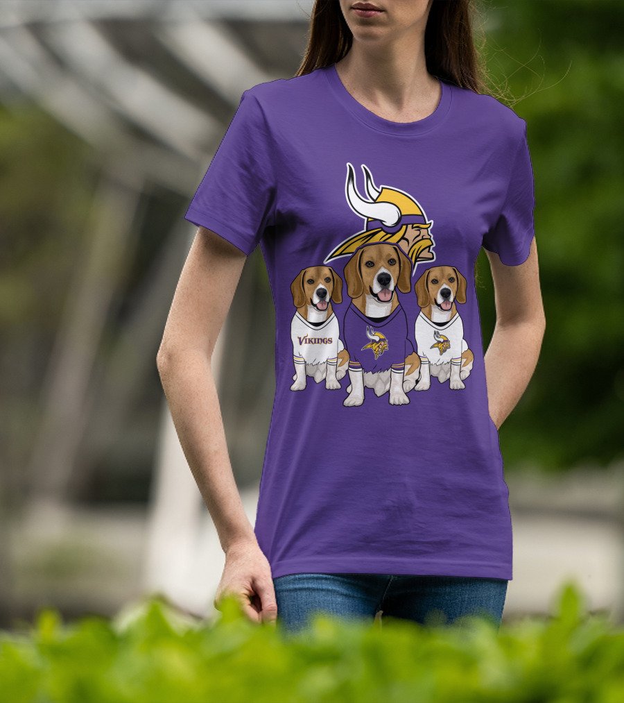 Vikings Beagle Trio T-Shirt