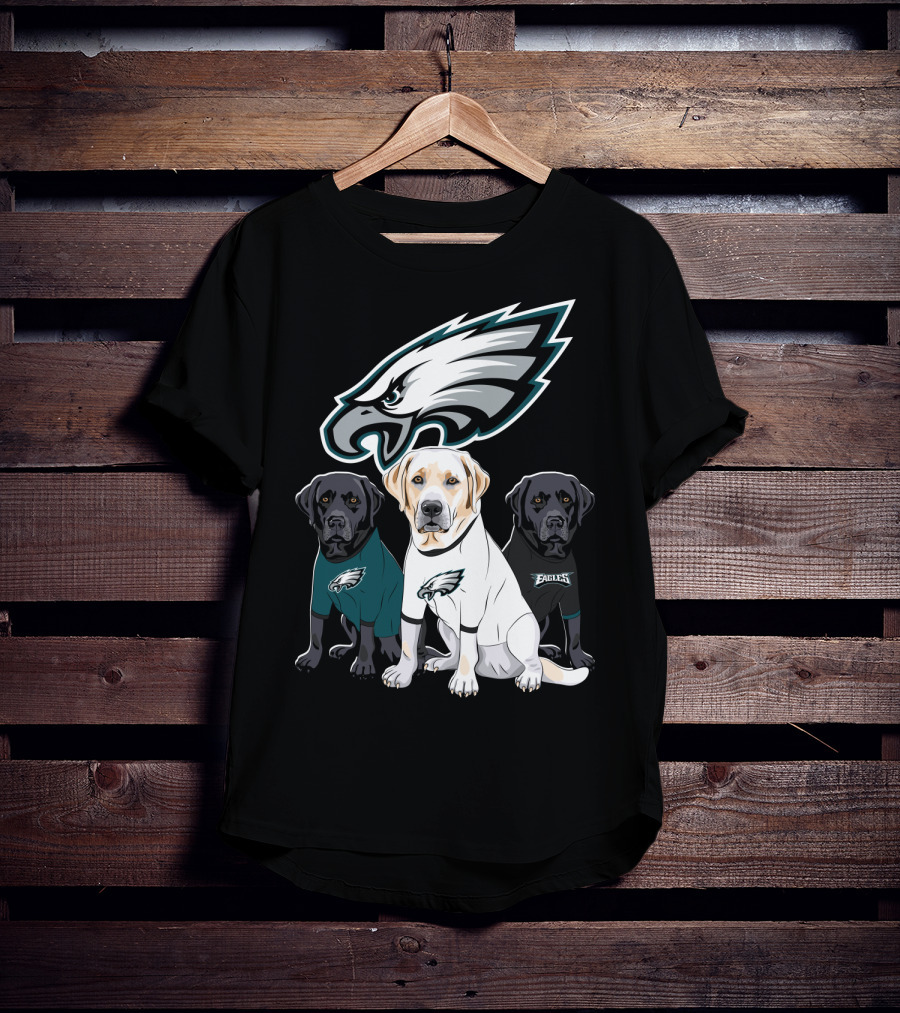 Eagles Labrador Trio T-Shirt