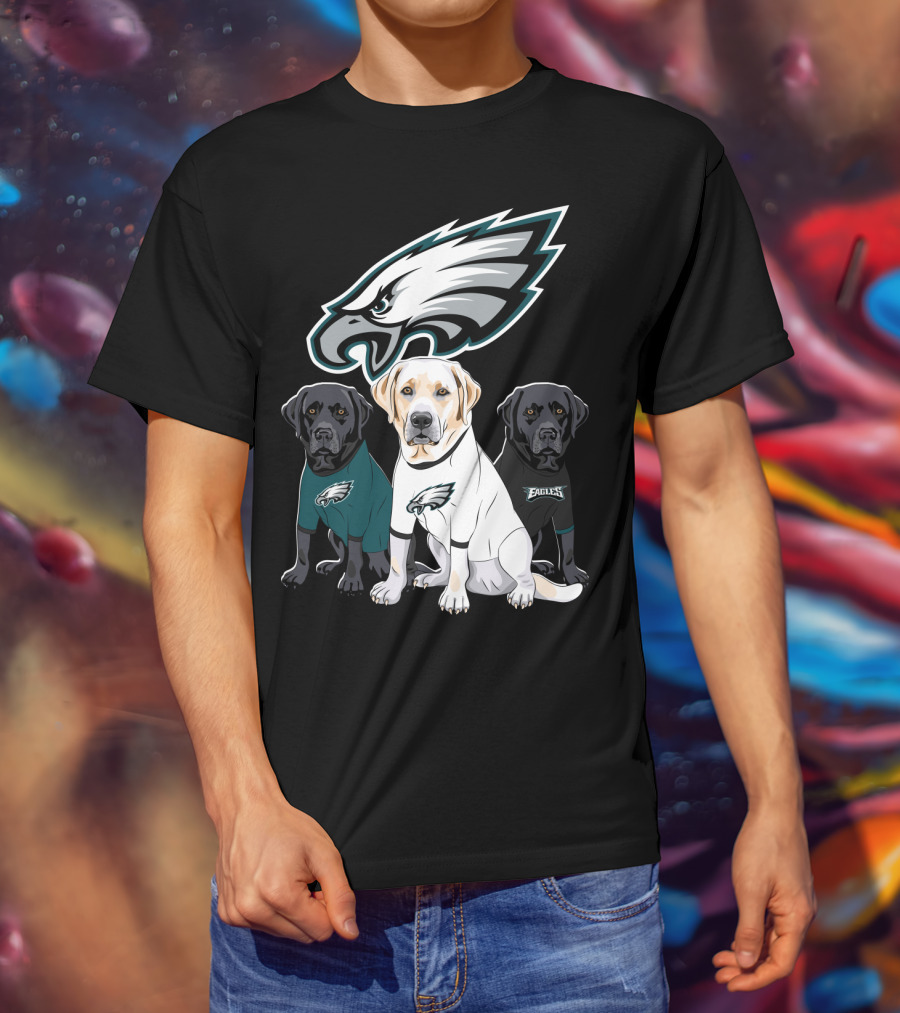 Eagles Labrador Trio T-Shirt