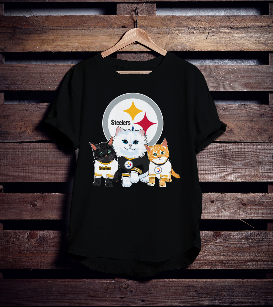 Steelers Cat T-Shirt