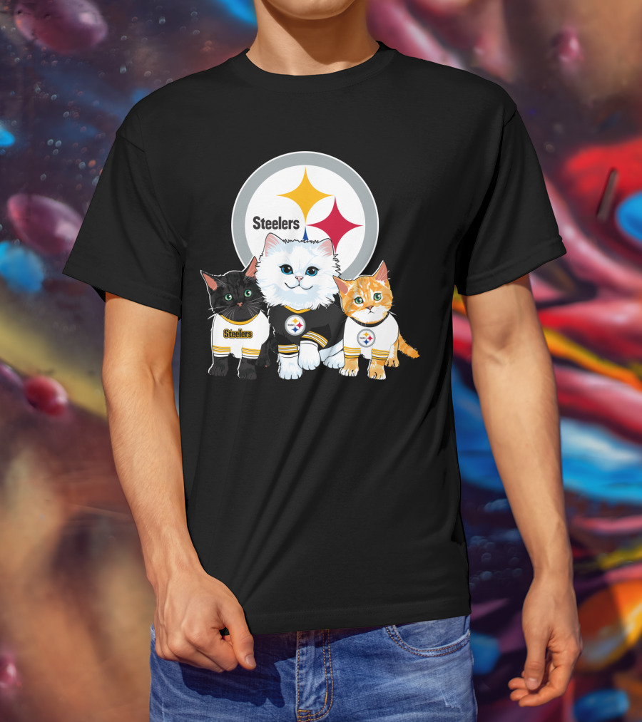 Steelers Cat T-Shirt