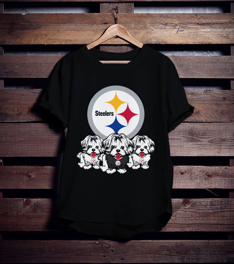 Steelers Shih Tzu T-Shirt