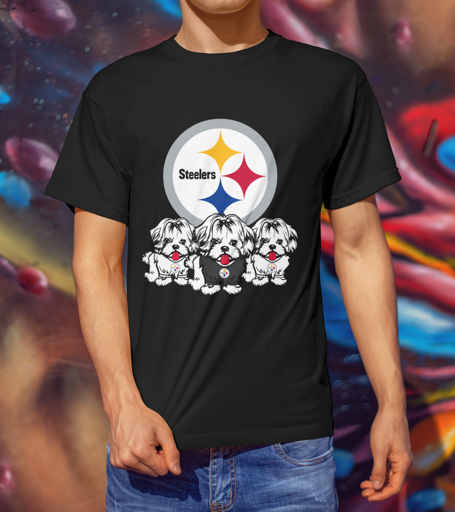 Steelers Shih Tzu T-Shirt