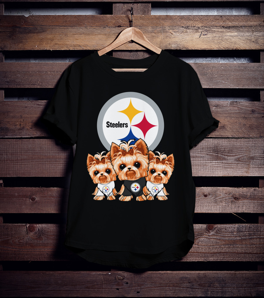 Steelers Yorkshire Terriers T-Shirt