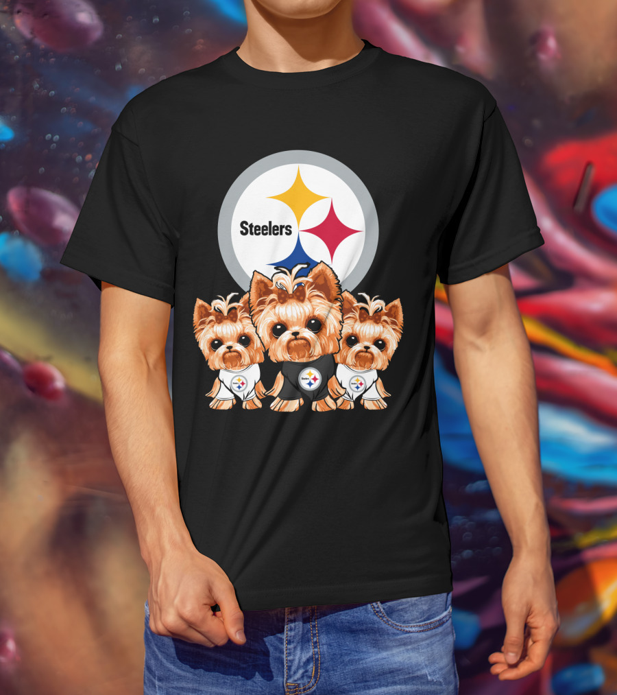 Steelers Yorkshire Terriers T-Shirt