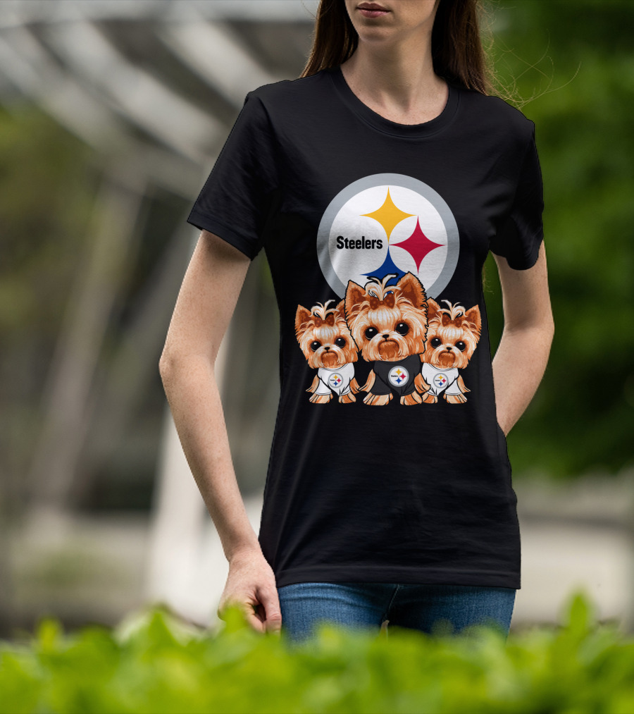 Steelers Yorkshire Terriers T-Shirt
