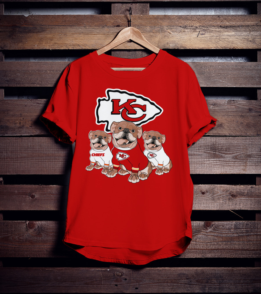 Kansas City Chiefs Bulldog T-Shirt