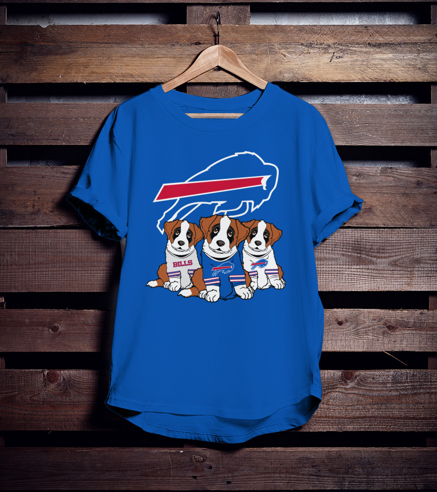 Buffalo Bills Puppies T-Shirt