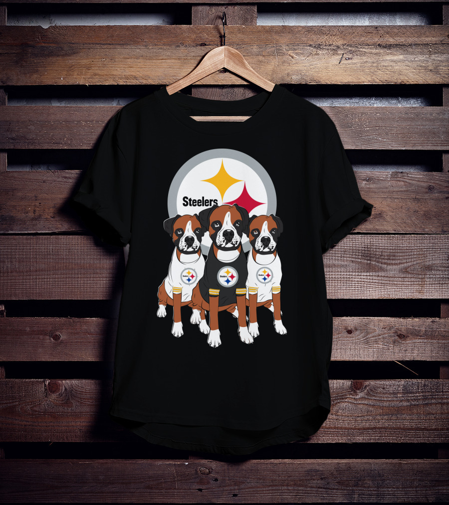 Steelers Boxer Trio T-Shirt