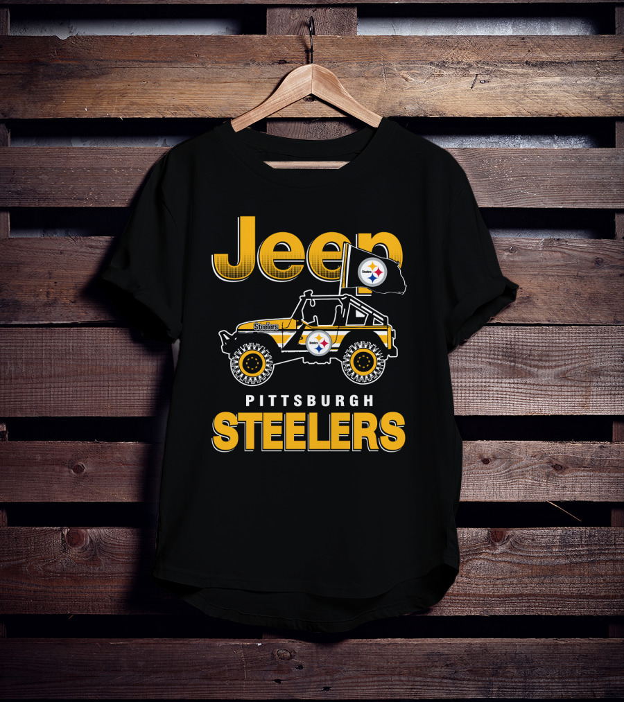 Pittsburgh Steelers Jeep T-Shirt