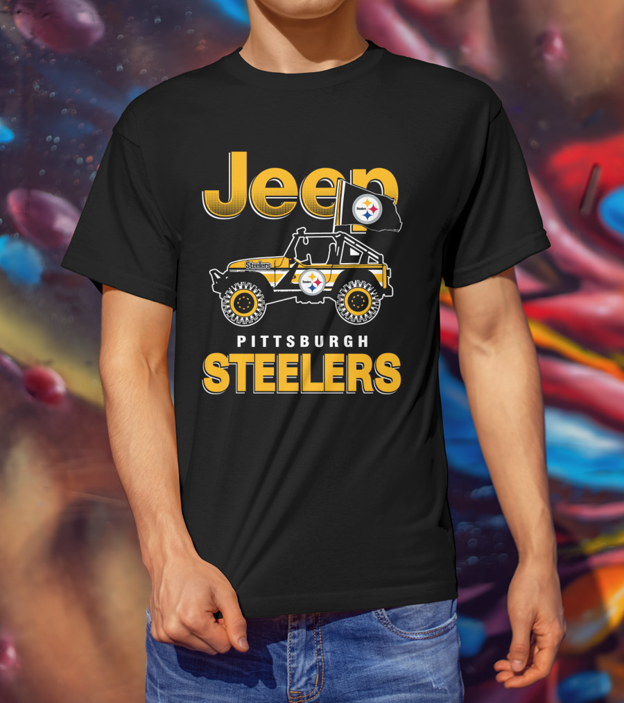 Pittsburgh Steelers Jeep T-Shirt