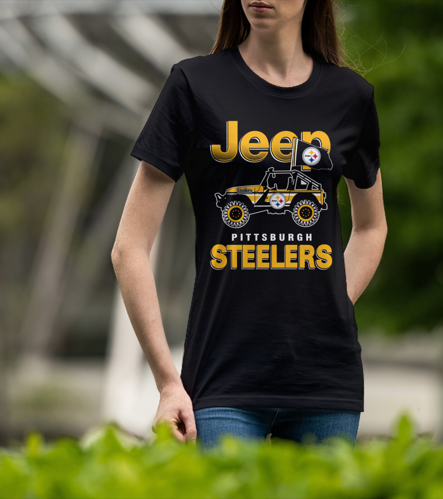 Pittsburgh Steelers Jeep T-Shirt