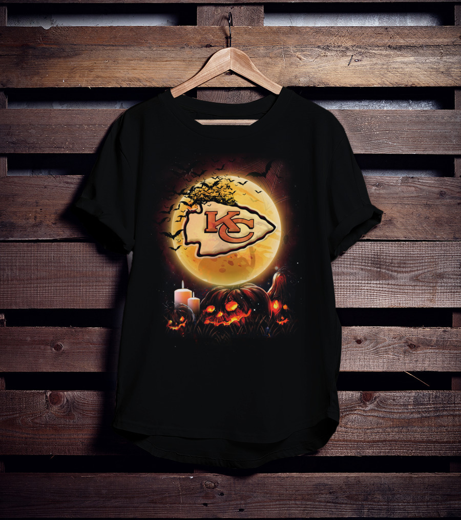 Kansas City Chiefs Halloween T-Shirt