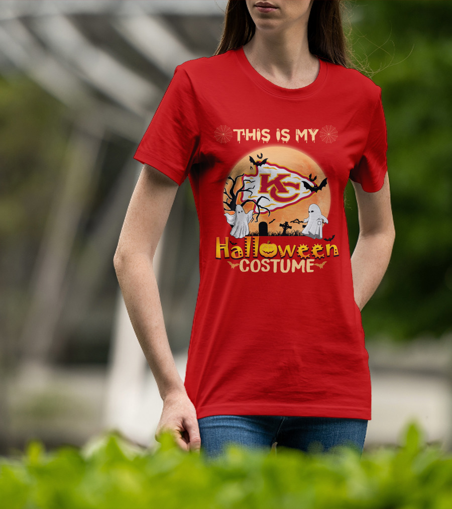 This Is My Kansas City Chiefs Halloween Costume T-Shirt