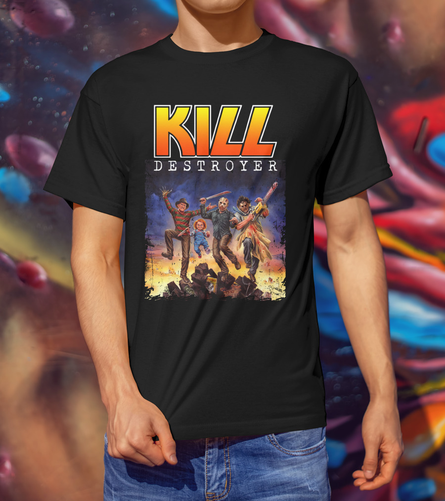 Kill Destroyer Killer Team-Up Art T-Shirt