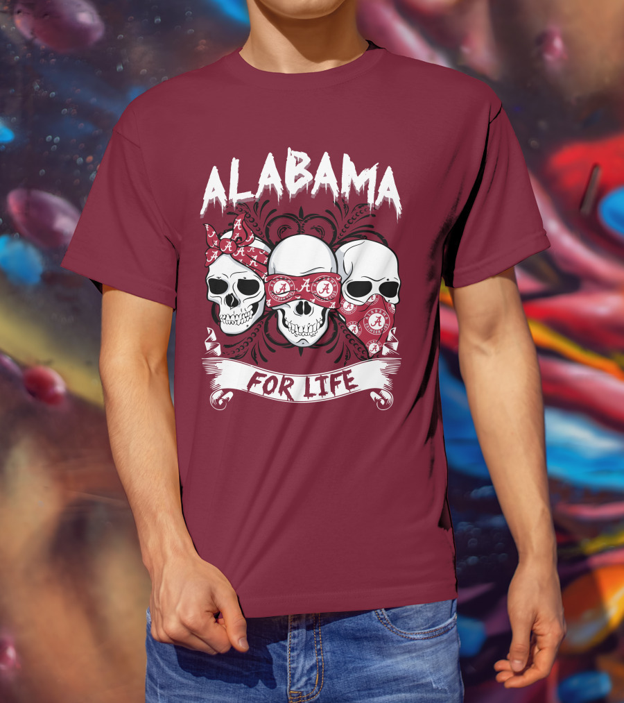 Alabama A A A For Life T-Shirt