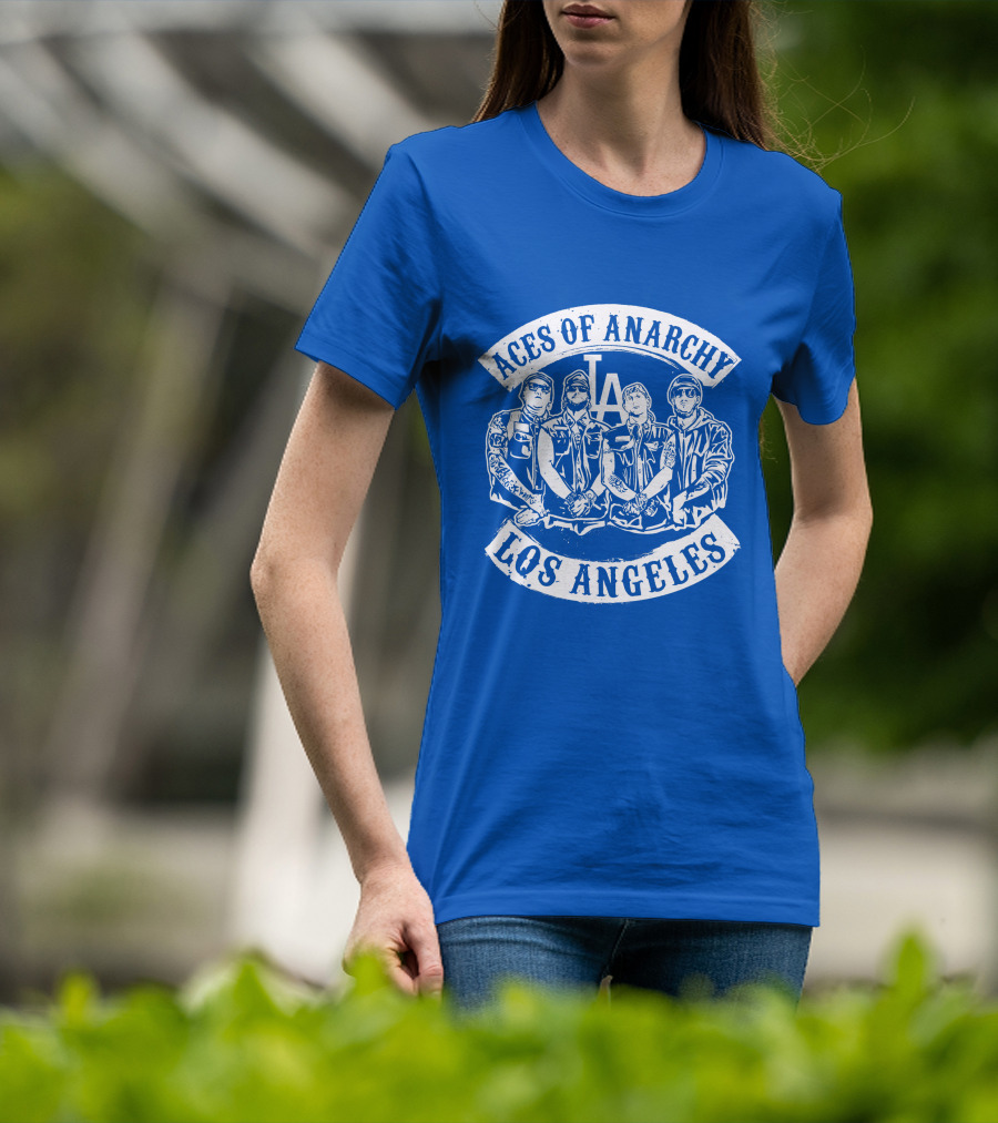Aces Of Anarchy Los Angeles Dodgers T-Shirt