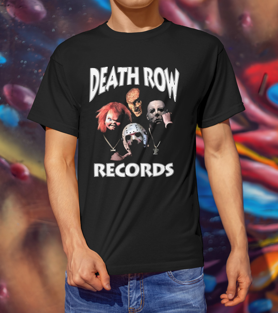Death Row Records Horror Icons T-Shirt