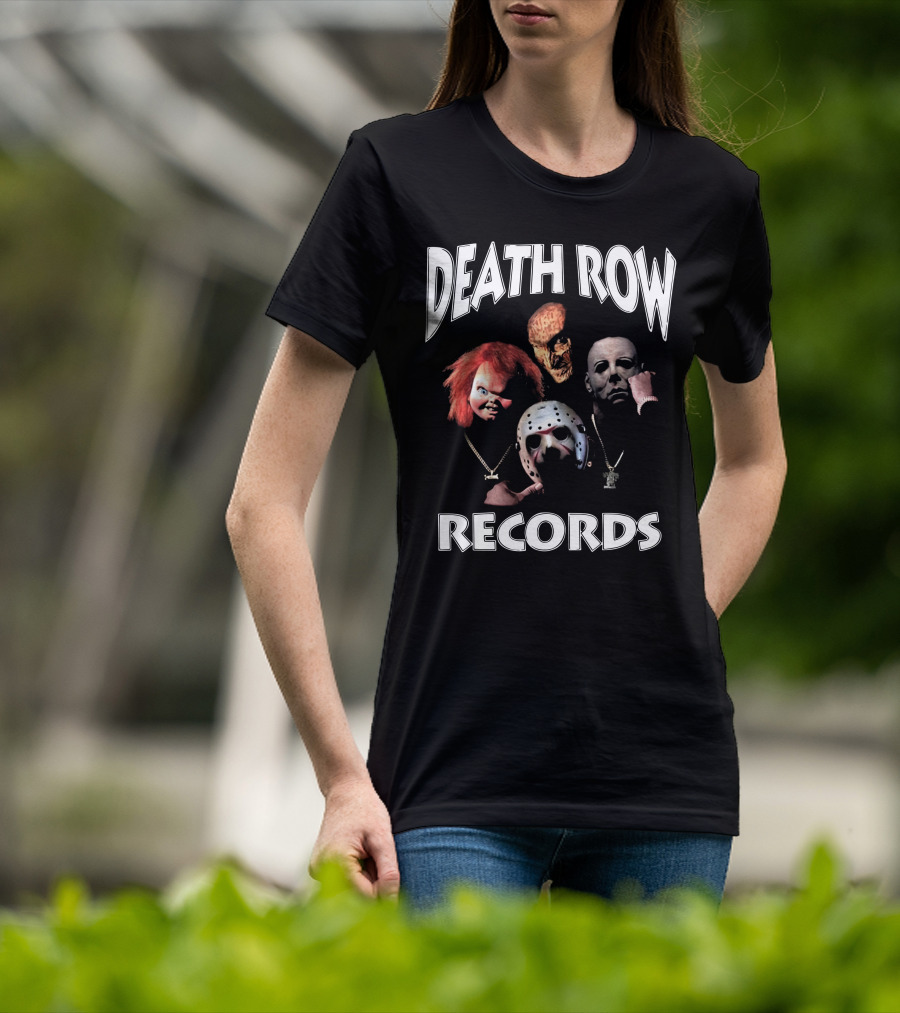Death Row Records Horror Icons T-Shirt