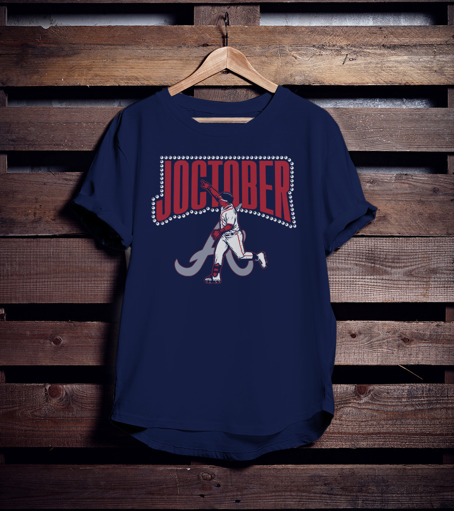 Joc Pederson Joctober Braves Baseball Celebration T-Shirt