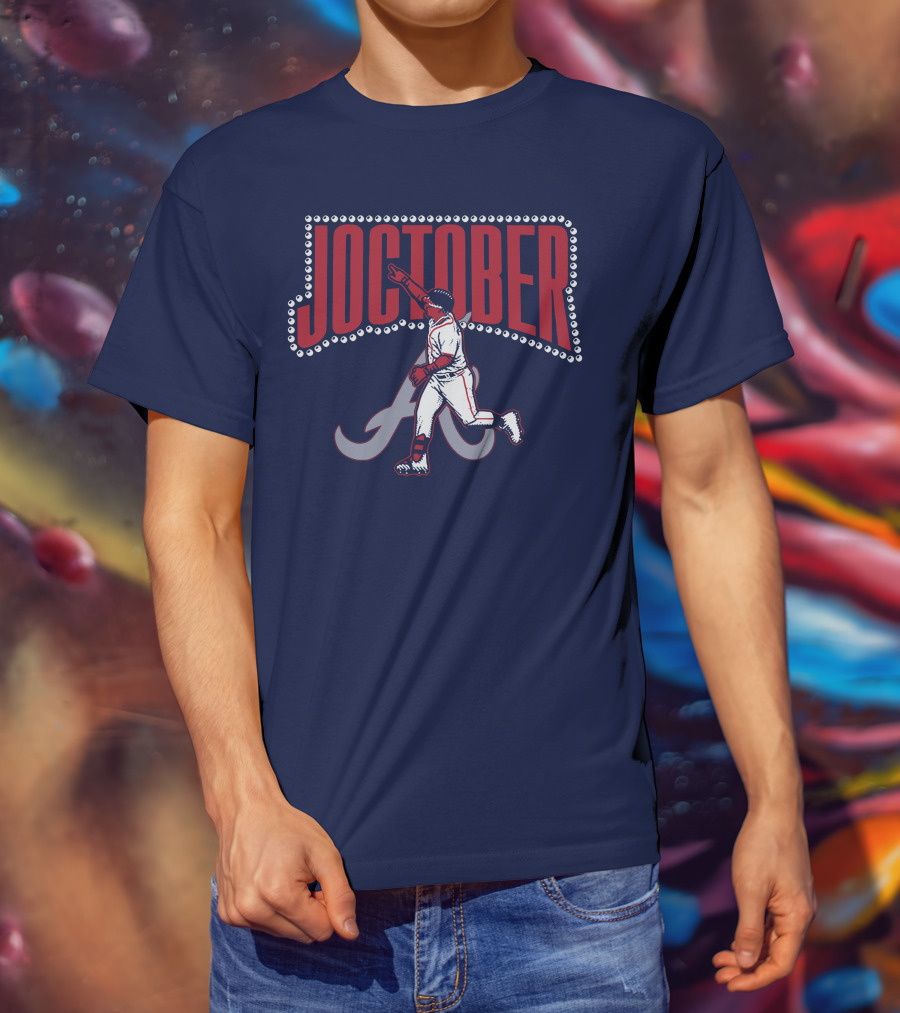 Joc Pederson Joctober Braves Baseball Celebration T-Shirt
